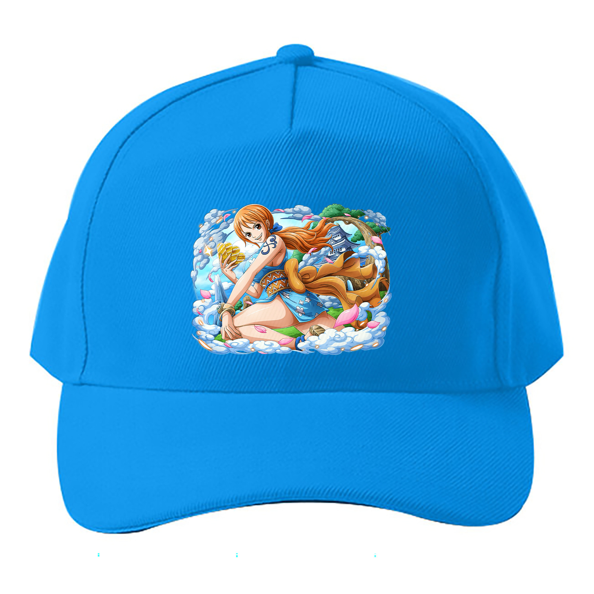（画像用） ワンピース ナミ ONE PIECE Nami ベースボールキャップ 綿100％ 男女兼用 帽子 スポーツ